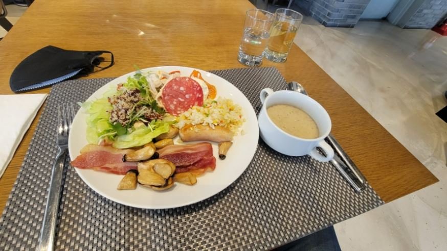 Delicious breakfast plate served at Four Points by Sheraton Josun Seoul Myeongdong